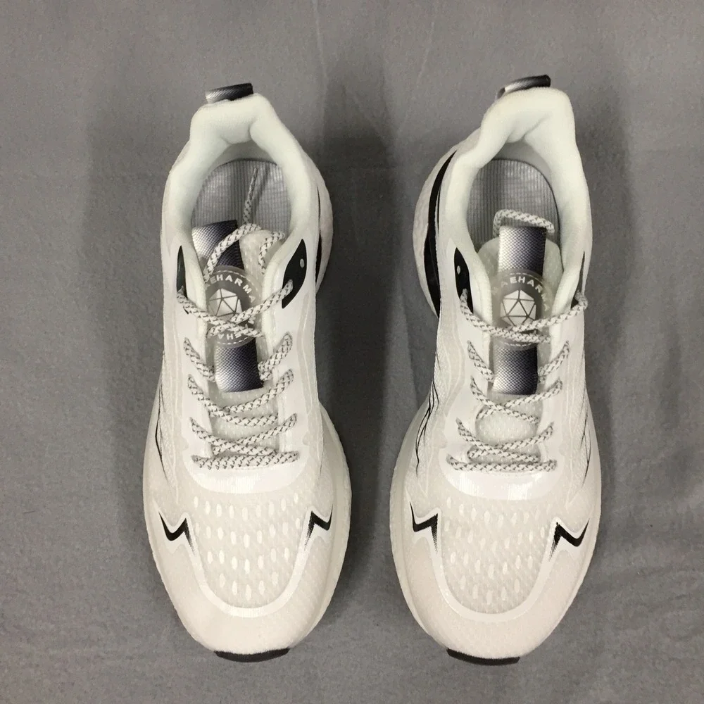 Maeharmay White Black Mesh Athletic Running Sneakers EU 40‎
